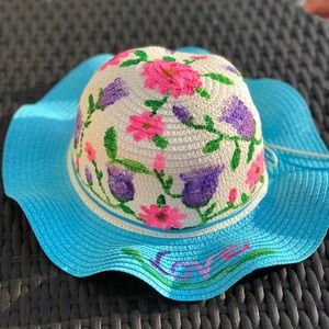 Toddler Hand Painted Sun Hat
